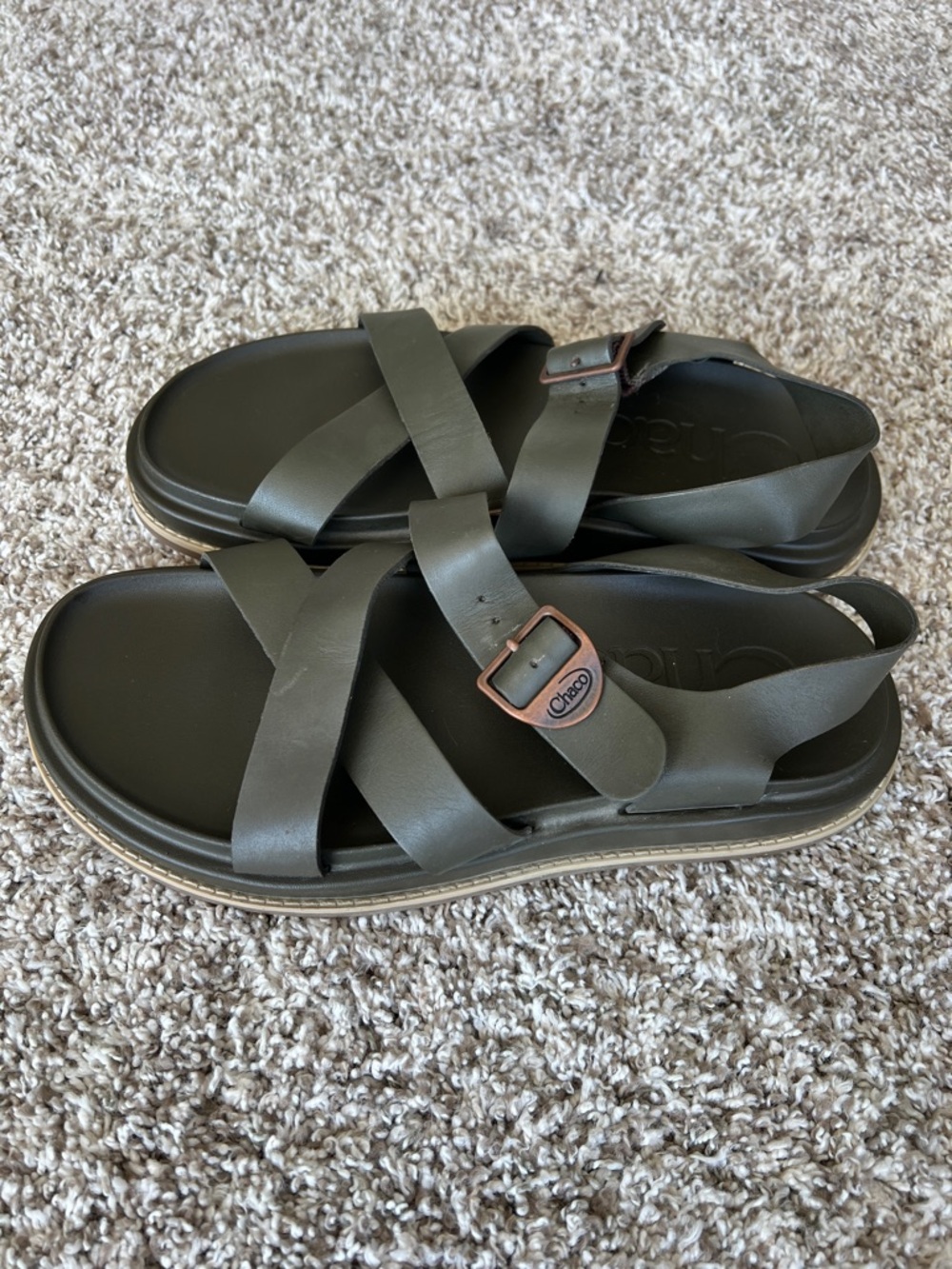 Chaco Women's Townes Sandal In Brown Size 8 - Picture 4 of 8